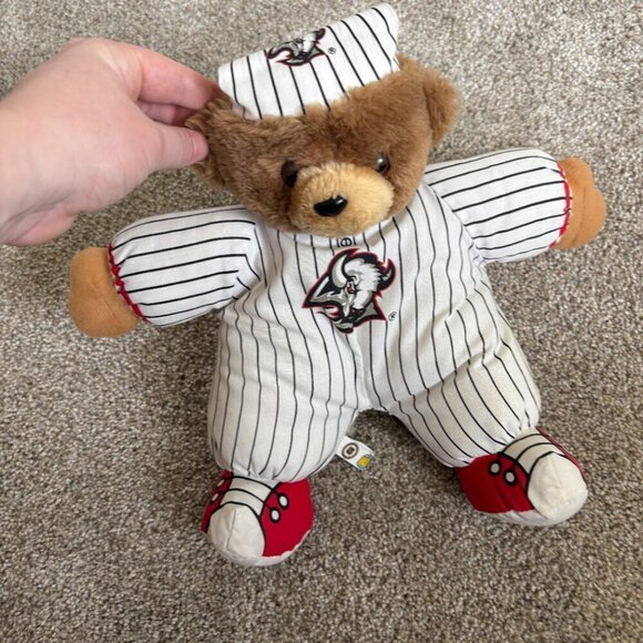 NHL Buffalo Sabres Teddy Bear ?Vintage Hockey Merch PJs - Picture 2 of 9